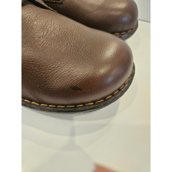 Born Women Brown Leather Lace Up Oxfords Shoes W61300 Size 9.5 41 - Picture 4 of 12